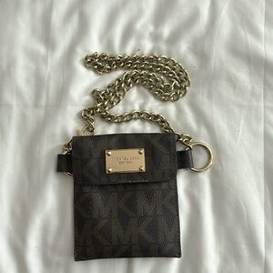 Michael Kors belt wallet
